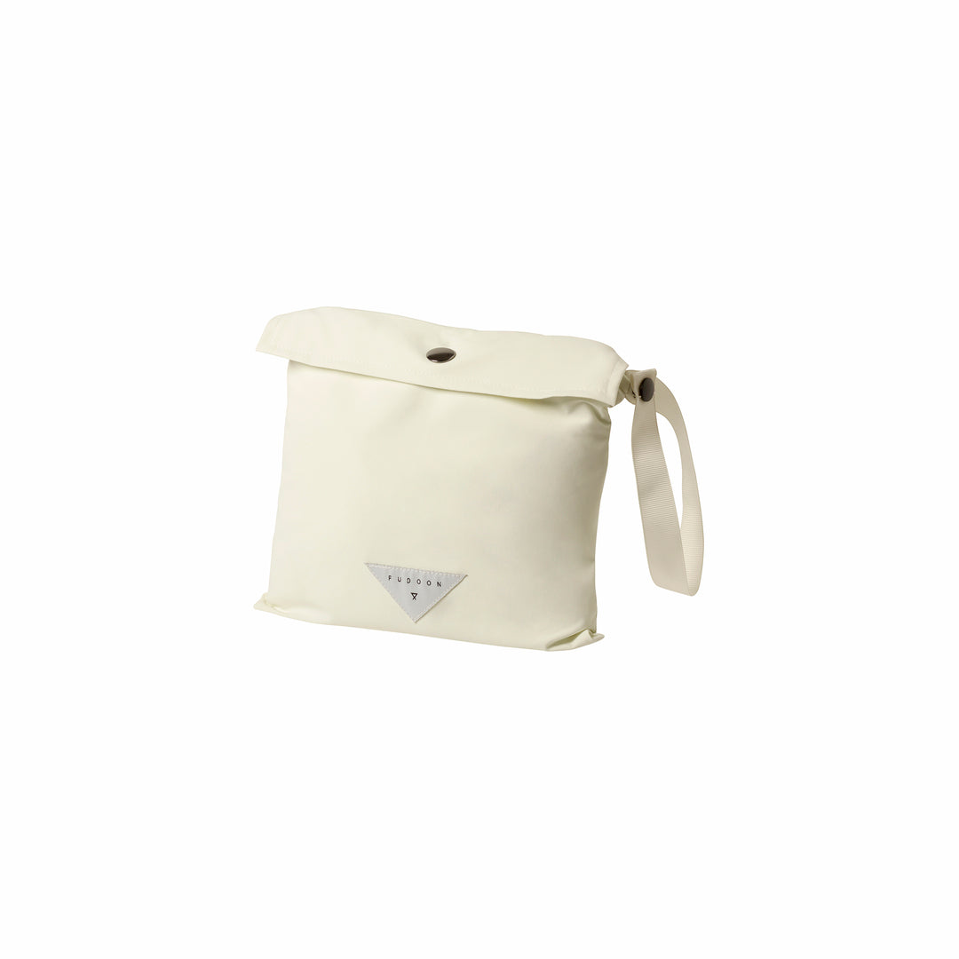 Capucha de lluvia Fudini crema — vista 5