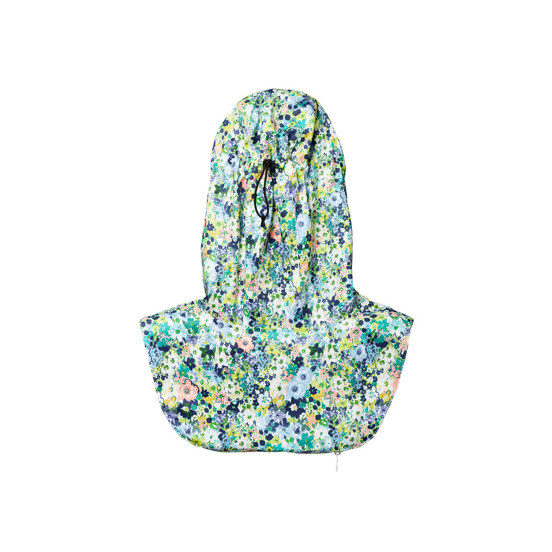 Capucha de lluvia Fudini de flores — vista 3