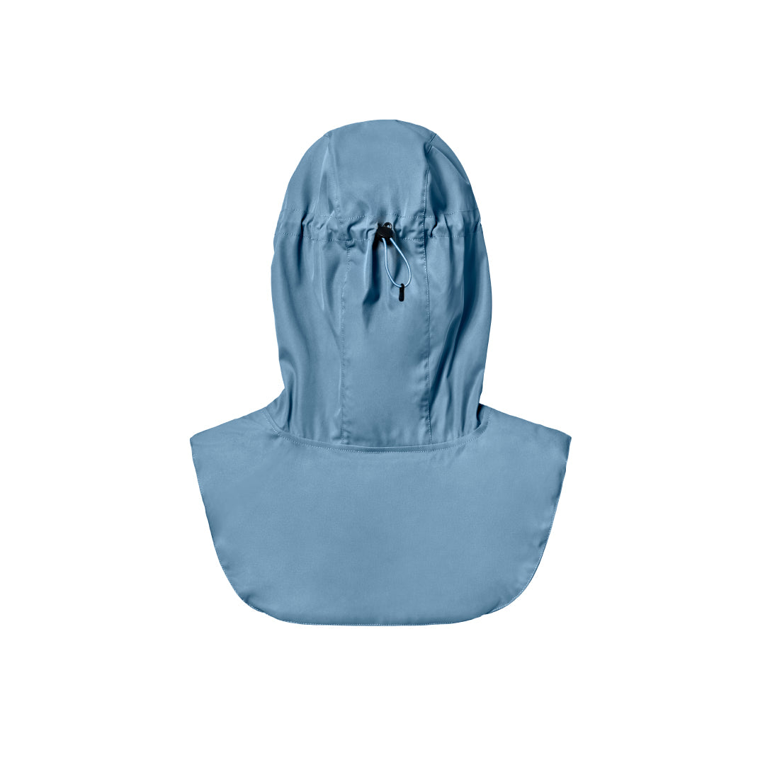 Capucha de lluvia Fudini azul grisáceo — vista 5