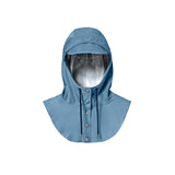 Capucha de lluvia Fudini azul grisáceo — vista 1