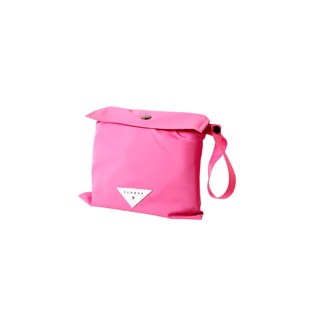 Capucha de lluvia Fudini rosa — vista 4