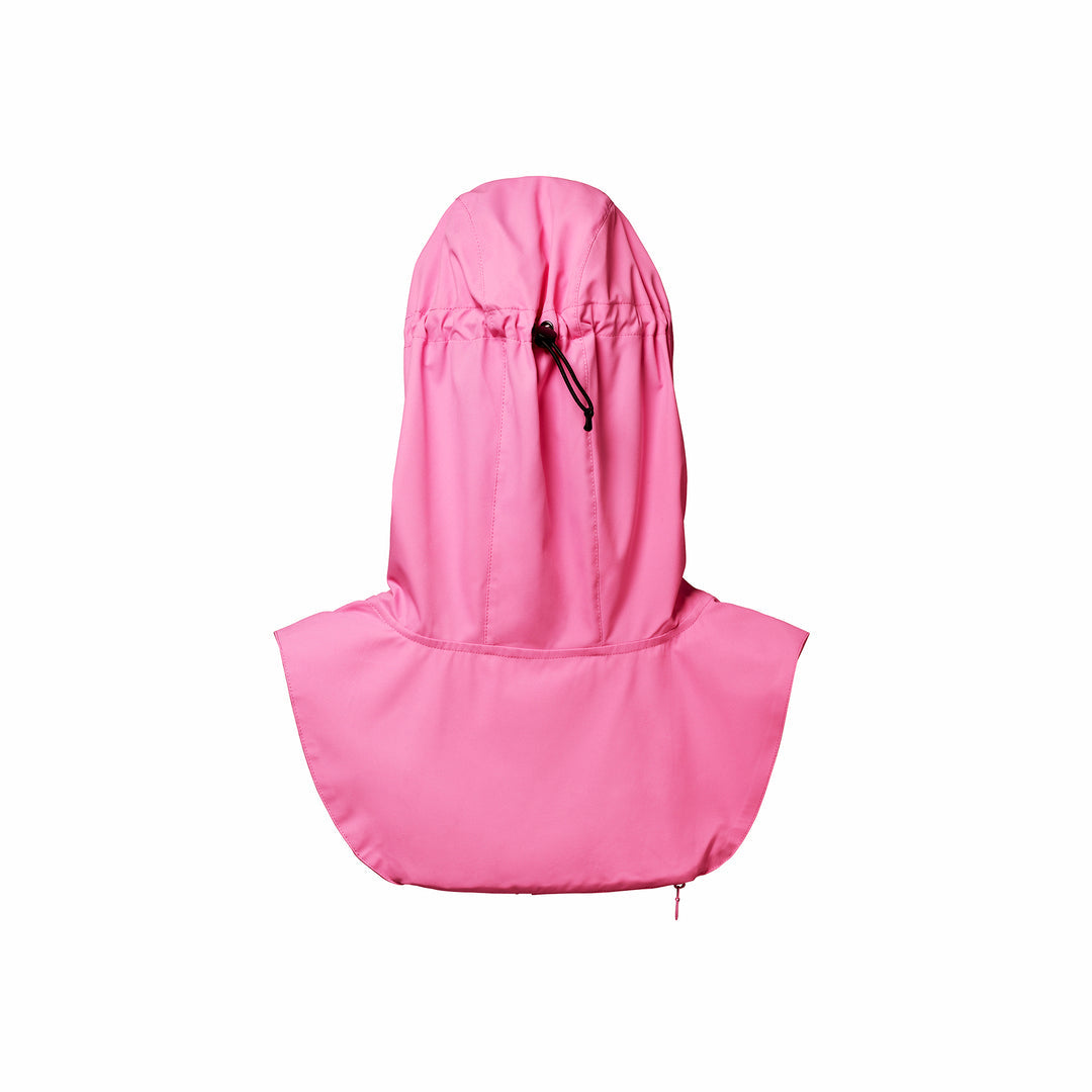 Capucha de lluvia Fudini rosa — vista 3