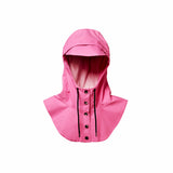 Capucha de lluvia Fudini rosa — vista 1